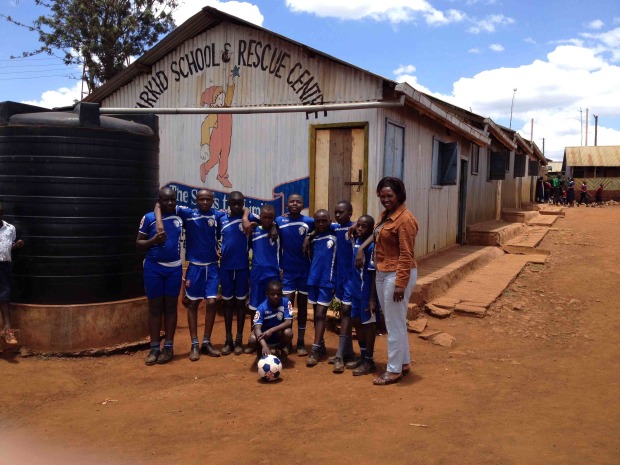 141010 Starkid receives from Africa Goal, via Watu Kwa Watu new soccer team jerseys2
