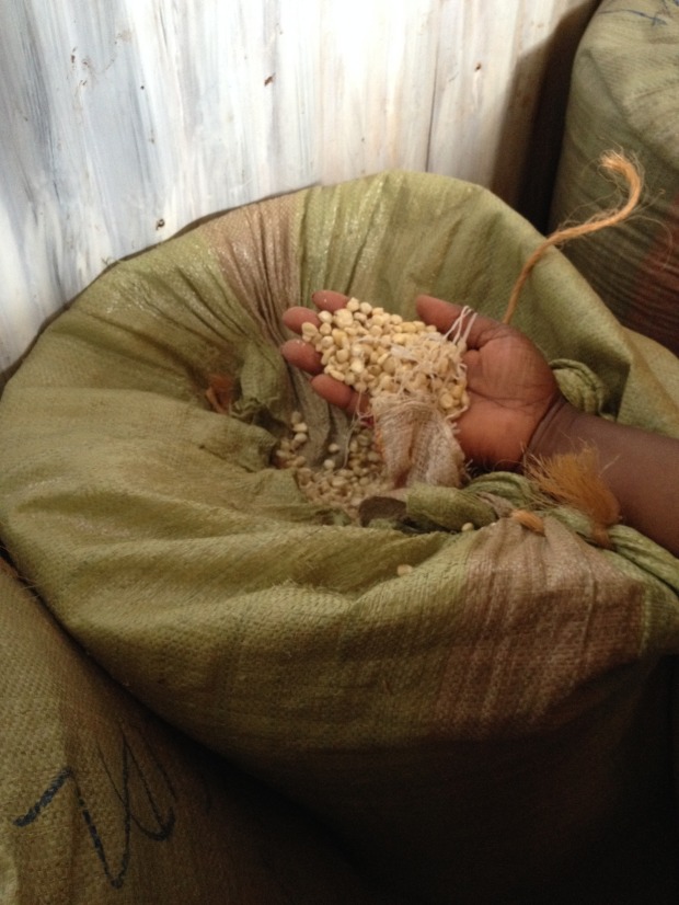 Rice donated by Hindu Women